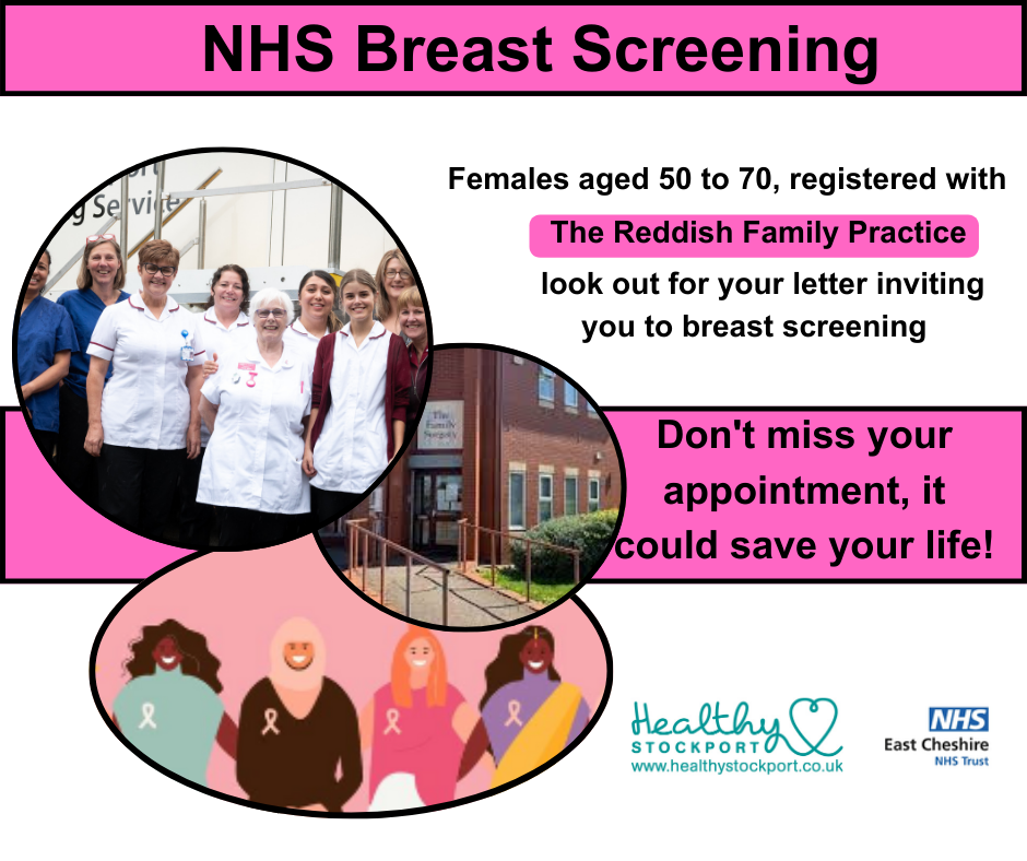 Breast screening service for eligible patients